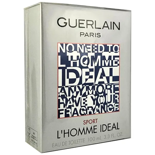 GUERLAIN L'Homme Ideal Sport Eau de Toilette 100 ml - Frischer Duft für den modernen Mann, ideal für den täglichen Gebrauch. Praktisches Spray in normaler Größe (100 ml) für ein angenehmes Dufterlebnis.