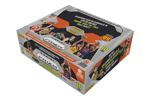 2024-25 Panini Prizm Turkish Airlines EuroLeague Hobby Box - Hobby Box mit exklusiven Basketball-Karten der Euroleague, ideal für Sammler und Fans, um die besten Momente der Saison festzuhalten.