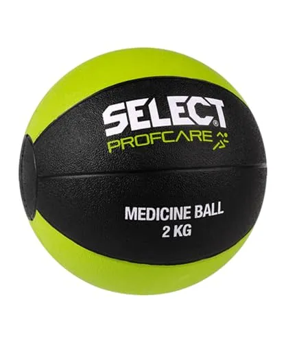 Select Profcare Medizinball 3kg schwarz/grün - Ideal für Krafttraining - SALE Fitness - Strapazierfähiger Medizinball für Krafttraining, Physiotherapie und Rehabilitation, leicht zu pflegen und perfekt für effektives Training.