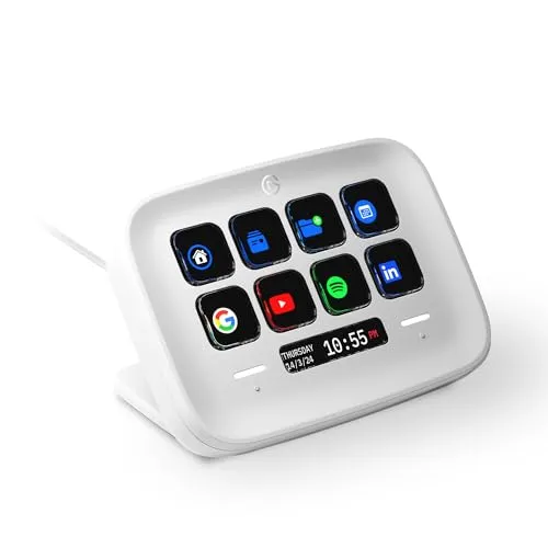 Elgato Stream Deck Neo (10GBJ9901) - Streaming Deck für kreative Steuerung, ideal für Streamer und Content Creator