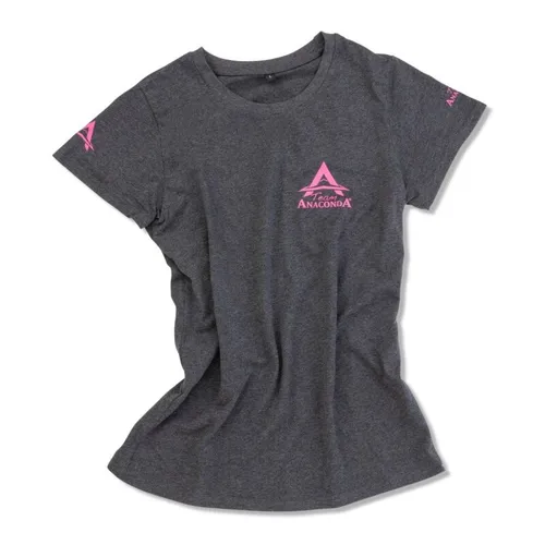 ANACONDA Lady Team T-Shirt XS Grau/Pink
