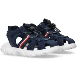 Tommy Hilfiger Sandale, Babyschuh, Lauflernschuh, Sommerschuh mit Gummizug blau 28 EU
