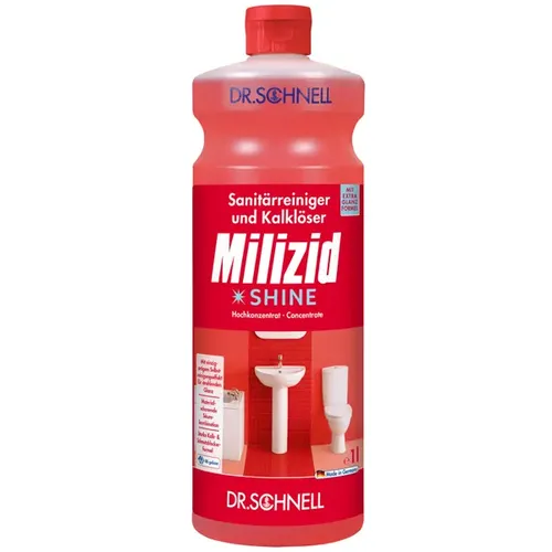 Dr. Schnell Milizid Shine Konzentrat 1 L Sanitärreiniger Sanitärreiniger mit Konservierer 00374