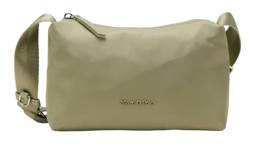 Marc O'Polo Erlina Crossbody Bag - Forest Sand Khaki - Stilvolle Umhängetasche aus recyceltem Material, kompakt und praktisch mit verstellbarem Schulterriemen für optimalen Tragekomfort.