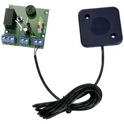 TowiTek RFID-Zugangskontrolle 12 V/DC, 9 V/AC, 12 V/AC - Sonstige Elektroinstallationsartikel mit kopiergeschützten Transpondern für höhere Sicherheit. Bis zu 50 Ausweise lernbar, einfache Programmierung über Karte und flexible Schaltkontaktoptionen.