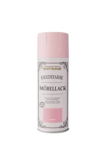 Rust-Oleum Sprühlack Kreidefarbe 400 ml Altrosa - Premium Möbellack - ideal für Möbel und Holz - Sprühdose - Holzlack - Spraydose - Lackspray