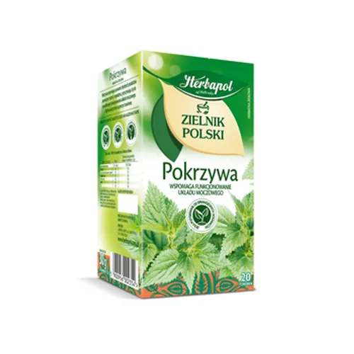 Zielnik Polski Pokrzywa - Herbata Ziołowa Ekspresowa z Pokrzywy 20 5900956002354