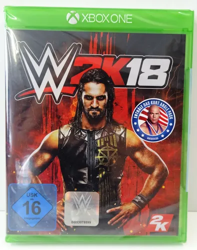 XBox One - WWE 2K18 - Wrestling 2018 + Das Kurt Angle Pack -  NEU NEW