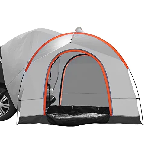 VEVOR Dachzelt Busvorzelt für 6-8 Personen - Wasserdichtes PU2000 mm Zelt für SUVs und Vans, ideal für Camping und Abenteuer mit viel Platz und Moskitonetz