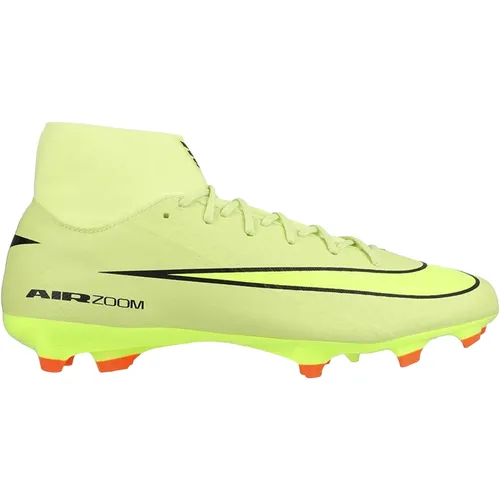 Nike ZM SUPERFLY 10 ACAD FG-MG Fußballschuhe Herren - Fußballschuhe für Rasen und Kunstrasen; Teil der Mercurial-Kollektion, getragen von Stars wie Mbappe und Ronaldo; leichtes NikeSkin-Obermaterial für optimale Ballkontrolle.