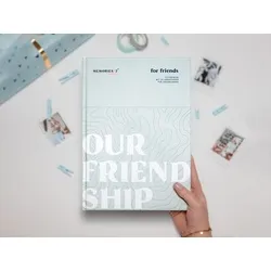 Memories2Make® Challenge Buch für beste Freundinnen - Fotoalbum für unvergessliche Momente mit 32 Rubbelfeldern zum Entdecken und Gestalten - perfekt als Geschenk für besondere Anlässe.