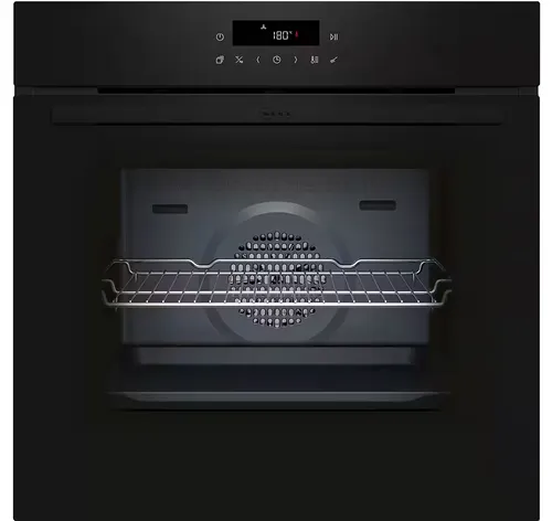 NEFF B2CCJ7BK3 Einbaubackofen, Graphite Grey - Backofen mit Pyrolyse-Reinigung, 7 Beheizungsarten und LED Touch Control für einfache Bedienung und perfekte Ergebnisse.