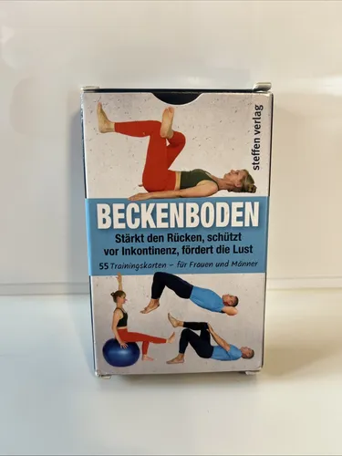 Trainingskarten Beckenboden Steffen Verlag (S131) - Praktische Trainingskarten für Beckenbodenübungen, ideal zur Unterstützung der Gesundheit und Fitness. Perfekt für Trainer und Selbstanwender.