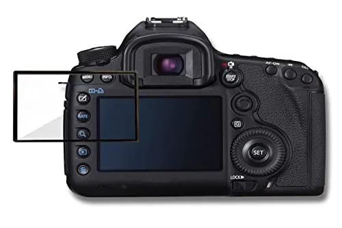vhbw LCD-Displayschutzglas kompatibel mit Nikon D300s, D90 Kamera DSLR Spiegelreflexkamera