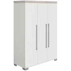 Paidi Babykleiderschrank Kira - Babykleiderschrank mit 6 Fächern und Soft-Close-System, sicher und funktional für das Kinderzimmer. Erhältlich in Grau, Weiß und Eiche, ideal für eine stilvolle Einrichtung.
