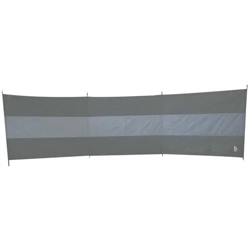 Bo-Camp Camping Windschutz XL – Sichtschutz für Strand und Garten - Großer Windschutz mit 500 cm Breite und 140 cm Höhe, ideal für Camping und Garten. Leicht und kompakt, nur 1,9 kg, perfekt für unterwegs.