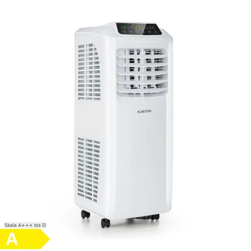 Klarstein Klimagerät Pure Blizzard Smart - Mobiles 3-in-1 Kühlgerät - Klimaanlage, Ventilator und Luftentfeuchter in einem, ideal für Räume bis 44 m², mit App- und Fernbedienung für höchsten Komfort.