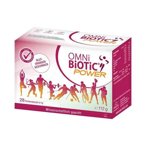 OMNi-BiOTiC Power 28X4 g - Probiotisches Pulver, rezeptfrei und unterstützt die Darmgesundheit mit 28 Milliarden Kulturen