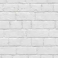 Grosfillex Wandverkleidung Element 3D Optik Ziegel Weiß - Wand & Decke - Stilvolle 3D-Optik für Wände und Decken, wasserdicht und pflegeleicht, ideal für schnelle Renovierungen ohne Vorkenntnisse.