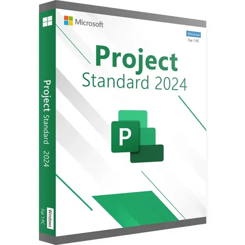 Microsoft Project 2024 Standard - Sofort-Download mit Käuferschutz - Büro-Software-Suite für Windows, blitzschneller E-Mail-Versand, ideal für effizientes Projektmanagement und Planung.