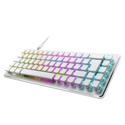 Turtle Beach Vulcan II Mini Air – Kabellose Gaming-Tastatur 65% - Xbox Series X & S Zubehör – Optisch-mechanische Schalter für ultraschnelle Reaktionen und bis zu 240 Stunden Akkulaufzeit ohne RGB.