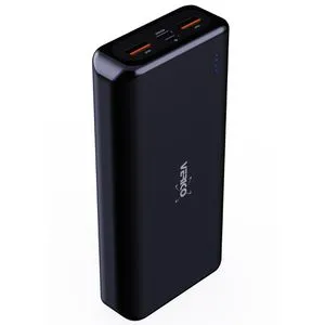 Verico Power Pro PD USB Powerbank 20,000 mAh - Powerbank mit 20,000 mAh, ideal für unterwegs. Ausgestattet mit USB-PD und mehreren Ausgängen für gleichzeitiges Laden von Geräten.