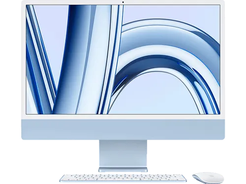 Apple 2023 iMac 24" - All-in-One Desktop-Computer mit M3 Chip, 4.5K Retina Display, 8 GB RAM und 512 GB SSD, perfekt für kreative Profis und Gaming