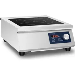 Royal Catering Induktionsplatte 5000 W - 33 cm - Kochfelder – mobile Induktionsplatte mit 5000 W Leistung für schnelles und energieeffizientes Kochen, ideal für Camping und Foodtrucks.