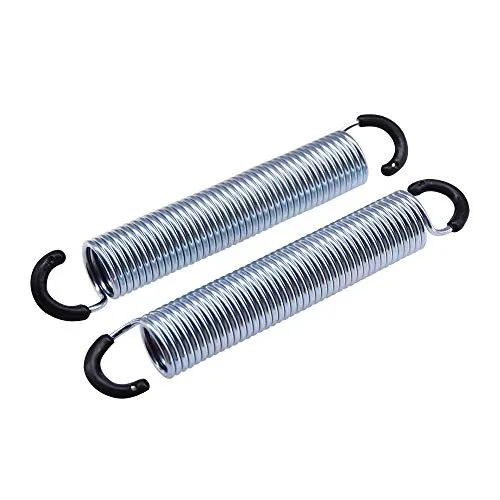 Fromann Ersatzfedern für Liegestühle und Sofas, 117 mm, 2 Stück - Hochwertige Ersatzfedern mit 42 Windungen für erhöhte Elastizität und Langlebigkeit. Ideal für schnelle und kostensparende Reparaturen an Hängesesseln. Set enthält 2 Stück.