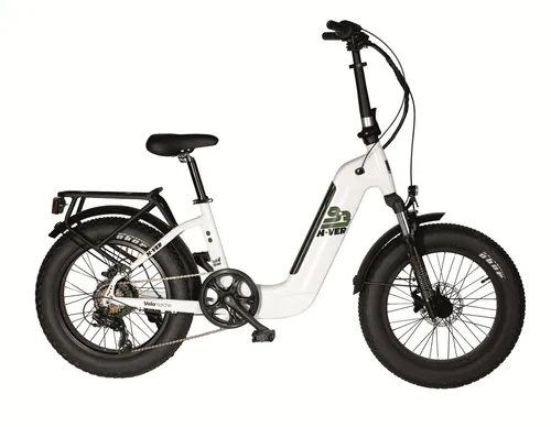 VENICE - I love Italy E-Bike 20 Zoll - E-Bike mit 6-Gang Shimano Kettenschaltung und 468 Wh Akku, ideal für Stadtfahrten und Ausflüge, komfortabel und kompakt im Design.