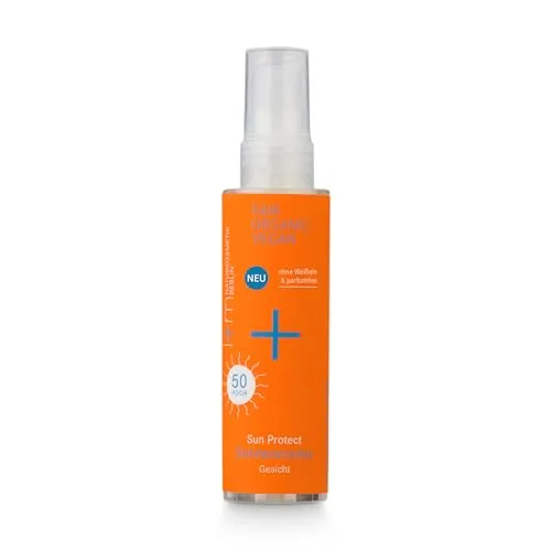 i+m Sun Protect Sonnencreme Gesicht LSF50 - Mineralische Sonnencreme für das Gesicht mit LSF 50, schützt zuverlässig vor UVA-UVB-Strahlung, ohne Nanopartikel. Ideal für empfindliche Haut, pflegt und beruhigt mit Vitamin E und Bio-Sonnenblumenöl.
