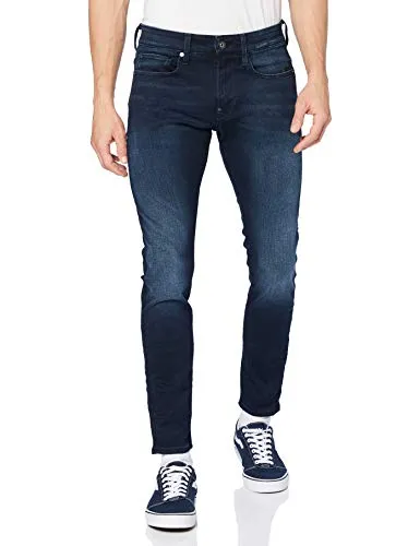 G-STAR RAW Herren Revend Skinny Jeans - Moderne Skinny Jeans mit schmaler Taille, tief sitzend und eng anliegend vom Oberschenkel bis zum Saum, ideal für einen trendigen Look.