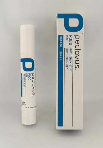 Peclavus PODO med Antiverux Stift 4ml - Praktischer Warzenentferner in Stiftform, ideal für gezielte Anwendung. Kompakt und einfach in der Handhabung.