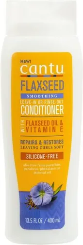 Cantu Flaxseed Smoothing Conditioner Silicone-Free 13.5 FL OZ 400ml