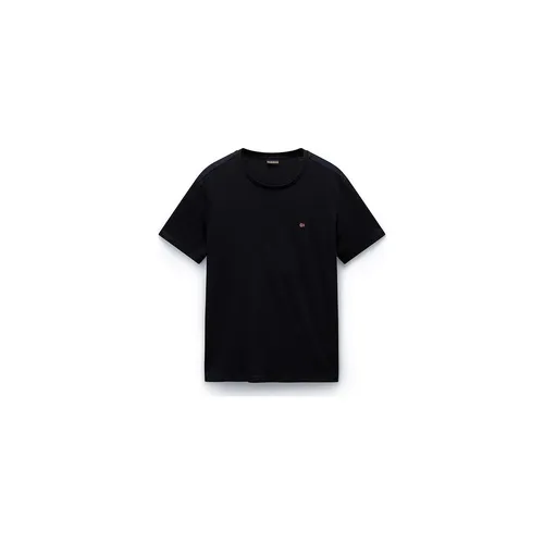 Napapijri Salis Softshell SUM T-Shirt in Schwarz (XL) - Outdoor & Funktionsshirts für Herren, aus 100% atmungsaktiver Baumwolle für höchsten Tragekomfort und eine bequeme Passform.