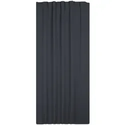 TiborTex Verdunkelungsvorhang, Anthrazit, Textil, Uni, Rechteckig, 140x175 cm, Wohntextilien, Gardinen & Vorhänge, Verdunkelungsvorhänge
