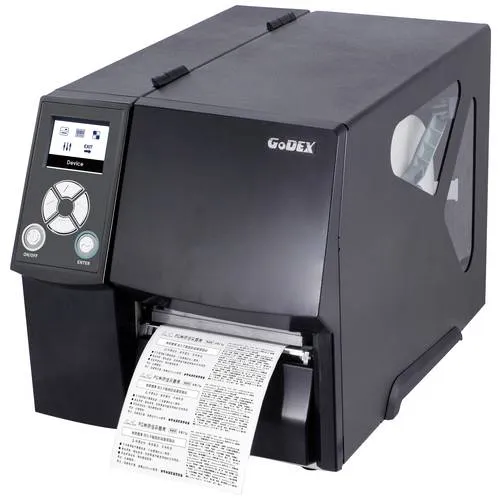 Godex ZX420i+ Etikettendrucker Thermodirekt, Thermotransfer 203 x 203 dpi Etikettenbreite (max.): 118 mm USB, RS-232, LAN