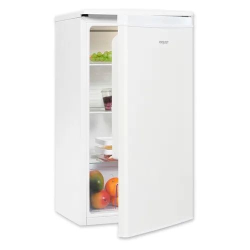 exquisit Vollraumkühlschrank KS585-V-091E - Kühlschrank mit 75 l Kühlraum, Glasablagen und LED-Innenbeleuchtung – ideal für kleine Küchen und energieeffizient mit nur 84 kWh Jahresverbrauch.