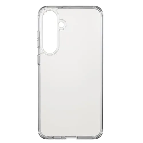 Black Rock Handyhülle für Samsung Galaxy S24+ (Wireless Charging kompatibel, slim, TPU Rahmen, hochwertiges Cover, Hülle für Samsung Galaxy, Case, Anti Gelbstich) transparent