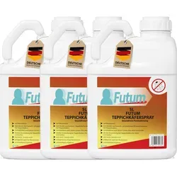 FUTUM 3x5L Teppichkäferspray bekämpft Insekten, Eier, Larven, Insektenspray ohne Biozide auf Wasserbasis,  Sofortwirkung ohne Flecken