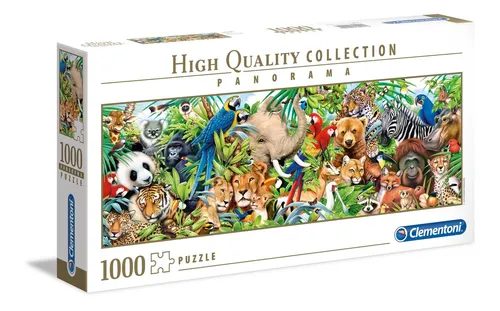 Clementoni Puzzle 1000 Teile Wildlife 39517 Hochwertige Kollektion Panorama
