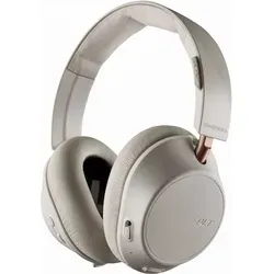 Plantronics Backbeat Go 810 - Kabellose ANC Kopfhörer - Kopfhörer mit aktiver Geräuschunterdrückung (ANC) und bis zu 22 Stunden Akkulaufzeit, ideal für ungestörtes Hören unterwegs.