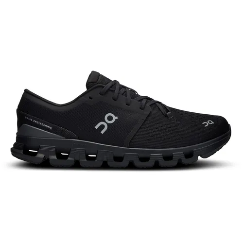 On Cloud X 4 Laufschuhe Herren in black-eclipse, Größe 41 - Leichte Allround-Laufschuhe für Herren mit CloudTec-Dämpfung für optimalen Komfort und Atmungsaktivität; ideal für Training und Freizeit.