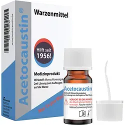 Acetocaustin Lösung Warzenmittel