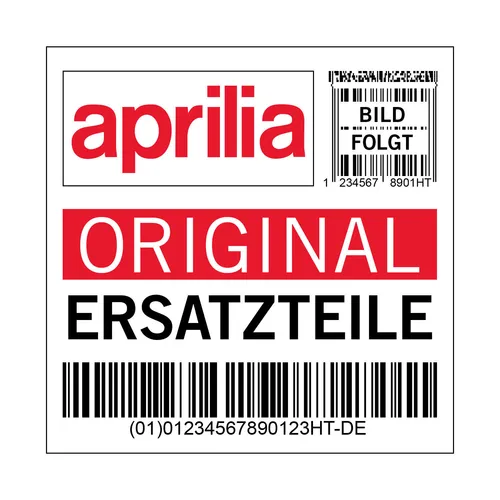 Deckel Aprilia, schwarz, AP8248657 für Aprilia SR Street LC Racing Sport WWW AC