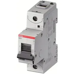 ABB 2CCS881001R0164 S801C-C16 Sicherung 1polig - 1-poliger Hochleistungs-Sicherungsautomat für Kabelschutz mit 25kA Kurzschlussausschaltvermögen, ideal für industrielle Anwendungen und weltweit einsetzbar.