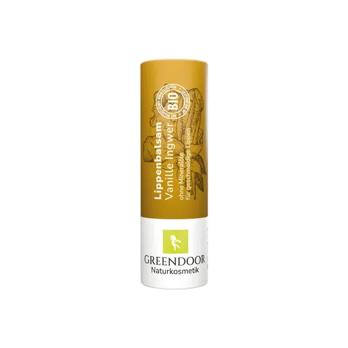 GREENDOOR Lippenbalsam Vanille Ingwer