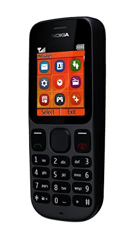 Nokia 100 - Simlockfreies Handy mit 8 GB - Kompaktes Simlockfreies Handy mit 4,6 cm (1,8 Zoll) Display und Radio, ideal für einfache Kommunikation und Unterhaltung unterwegs.
