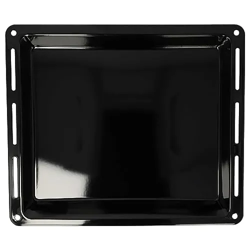 vhbw Backblech kompatibel mit Miele H 6460, H 6800, H 7000, H 7164, H 7240, H 7260, H 7460, H 7560, H 7660 Backofen - 44,5 x 37,5 x 4,4 cm