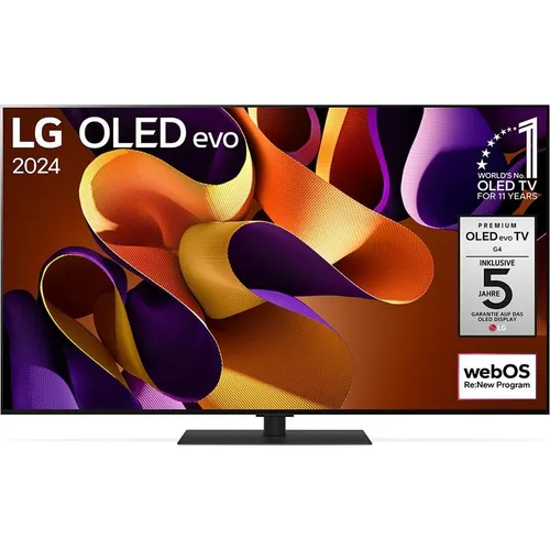 LG OLED55G49LS OLED - 55 Zoll Ultra HD Fernseher, elegantes Gallery Design und beeindruckende 4K Bildqualität für Kino- und Gaming-Fans